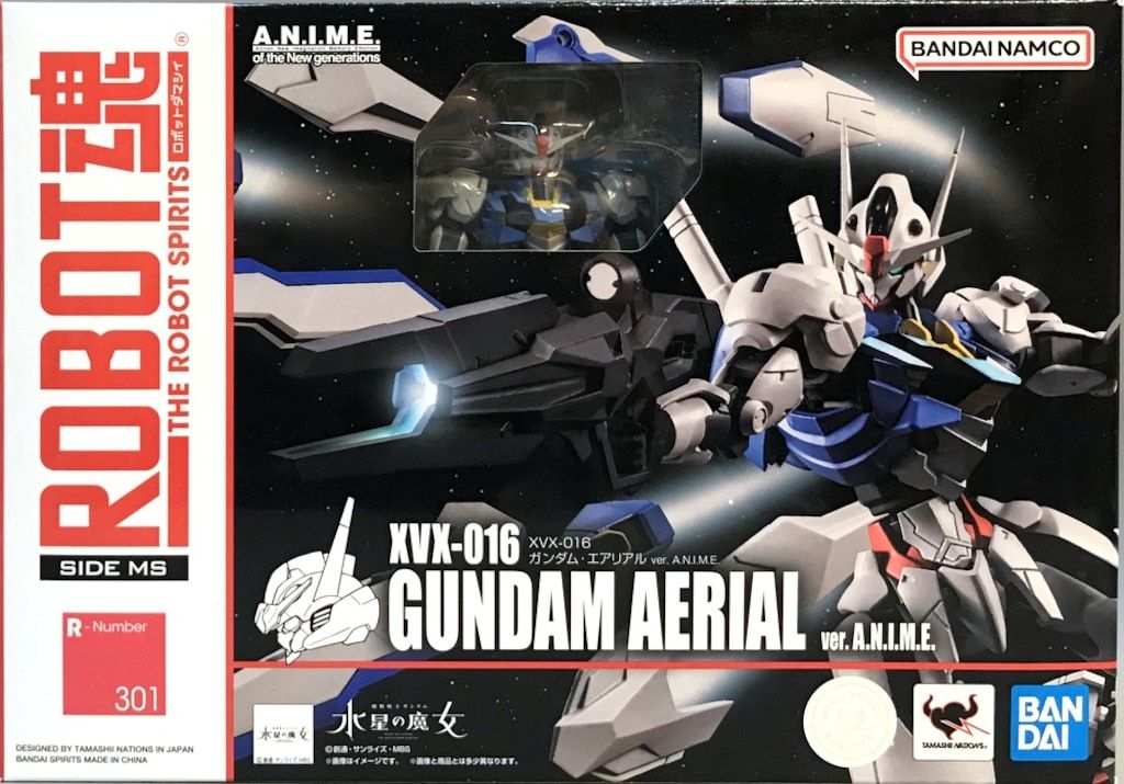 バンダイ ROBOT魂 u003c SIDE MS u003e 機動戦士ガンダム 水星の魔女 ガンダム・エアリアル ver. A.N.I.M.E.