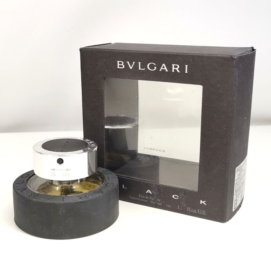 BVLGARI 】M 50 A-1 40ml ほぼ満タン BLACK ブルガリ ブラック EDT