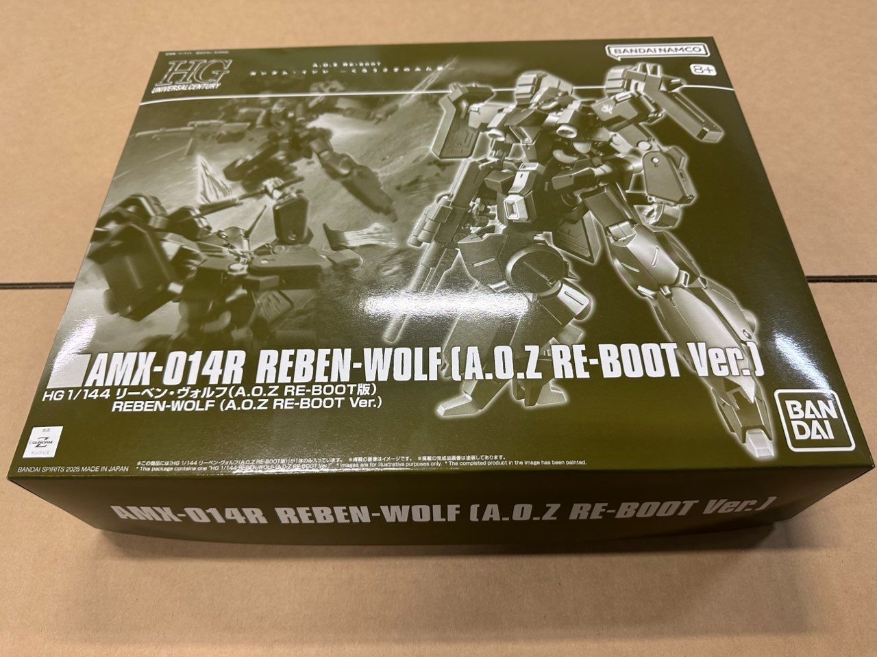 新品未開封】HG 1/144 リーベン・ヴォルフ(A.O.Z RE-BOOT版