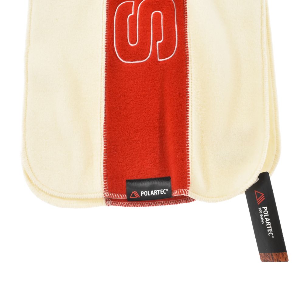 SUPREME (シュプリーム) 18AW Polartec Logo Scarf ポーラテック ロゴ 