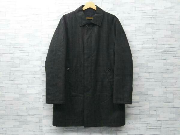 マッキントッシュフィロソフィー 黒 ステンカラーコート