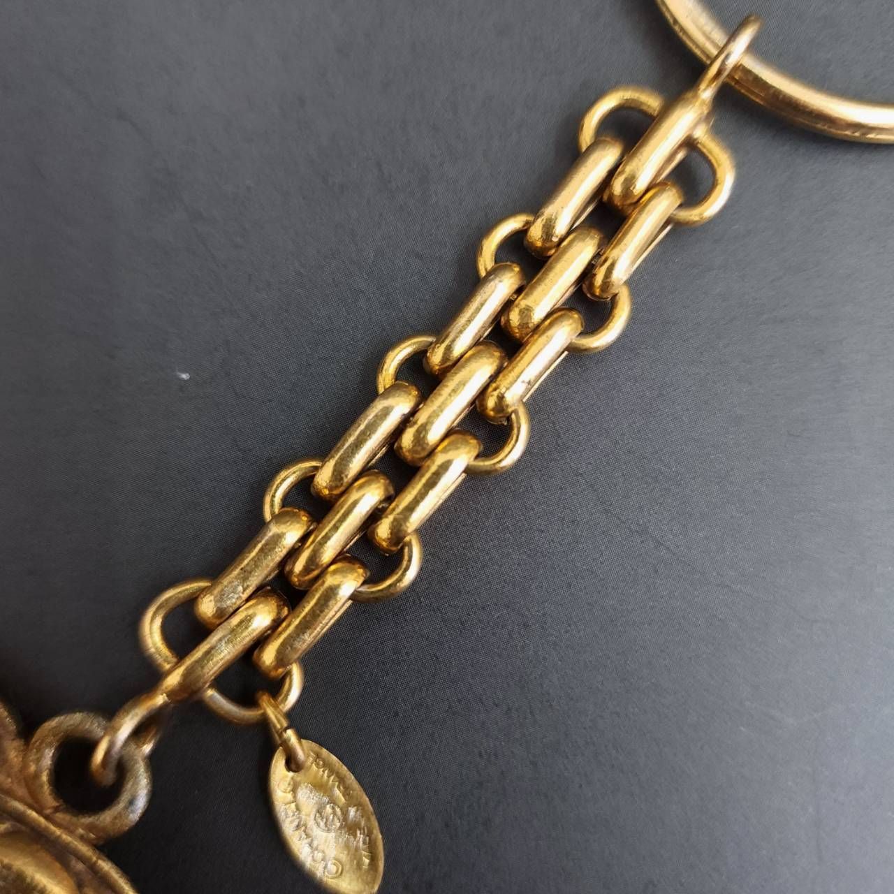 6F421/シャネル/キーリング/キーホルダー/チャーム/ココマーク/ゴールド CHANEL シャネル キーホルダー チャーム ココマーク ゴールド