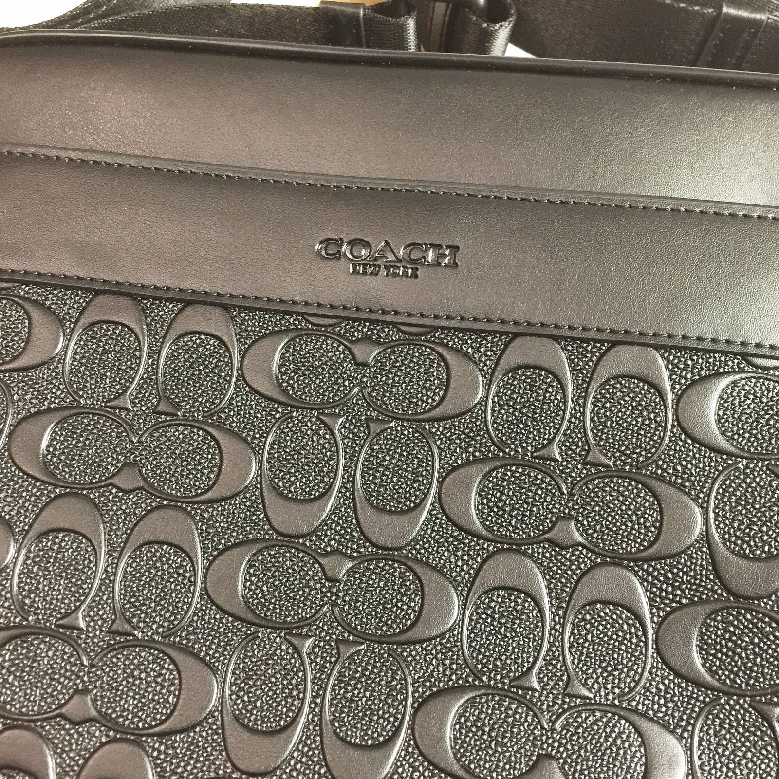 セール中】COACH コーチバッグ F28455 ブラック ショルダー