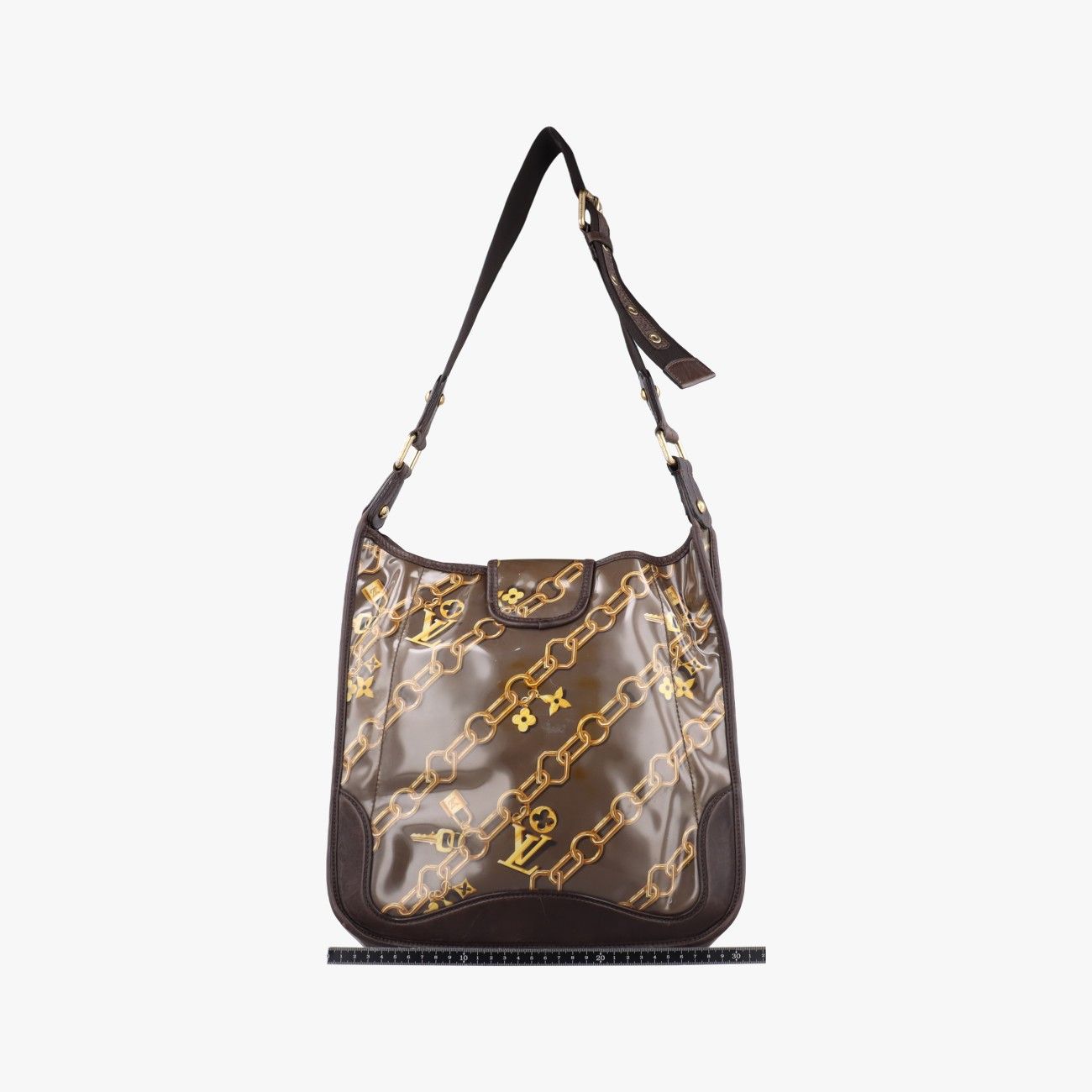 ルイヴィトンLouis Vuittonミュゼット トープ モノグラム チャーム  