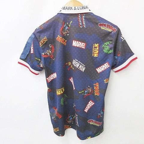 マークアンドロナ MARK LONA マーベル MARVEL ポロシャツ ゴルフ 半袖