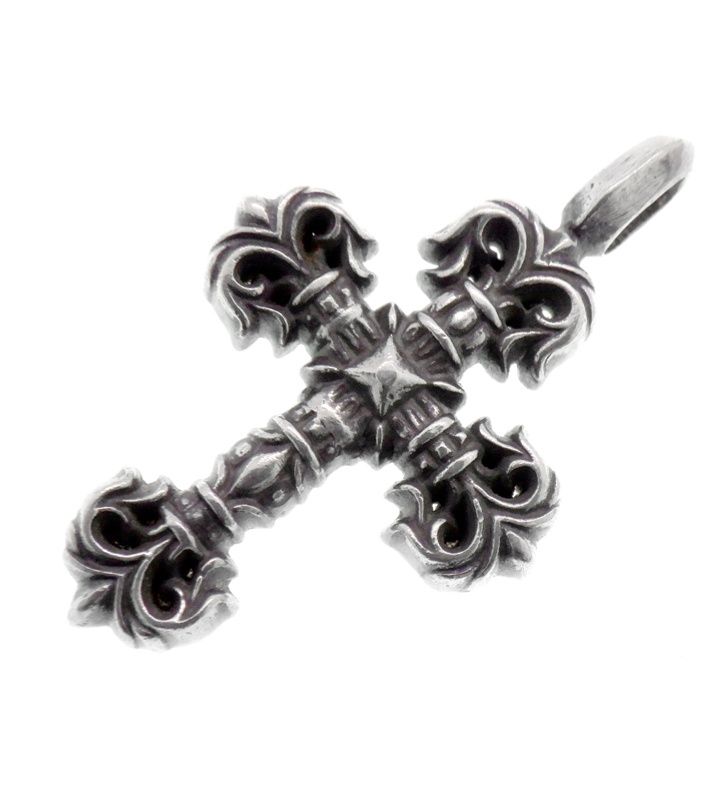 クロムハーツ CHROME HEARTS CHARM FILIGREE TINY タイニー フィリグリー チャーム シルバー ネックレス トップ n9612