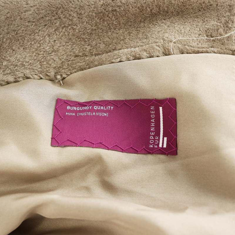 ベージュ フード付き　ミンク　コート　コペンハーゲン ベージュ フード付き ミンク コート コペンハーゲン 2025年最新