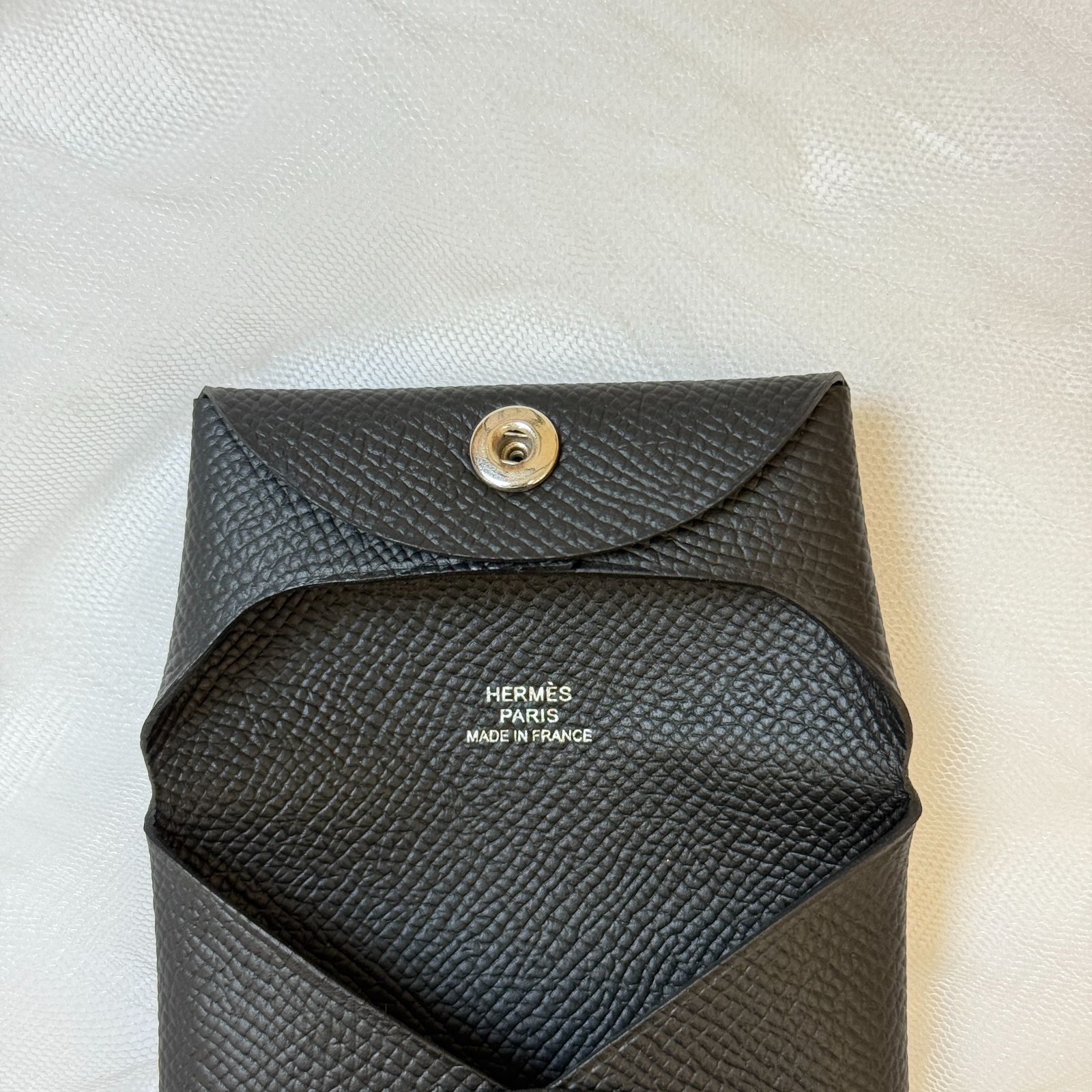鑑定済み【 新品未使用 】エルメス 《 バスティア 》 ノワール