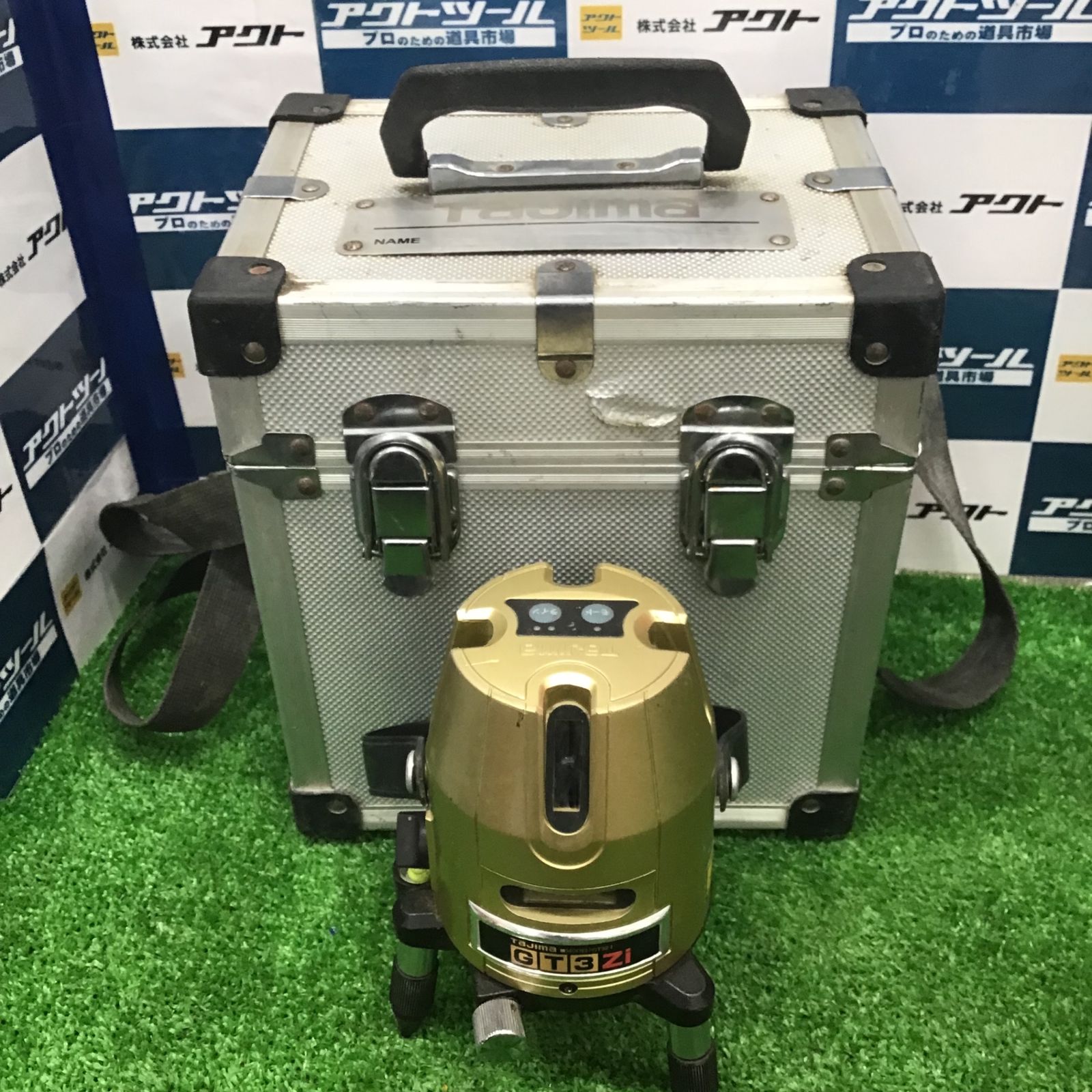 タジマレーザー墨出し器GT3Zi/矩・横 レーザー墨出し器 GT3Zi 矩・横 中古