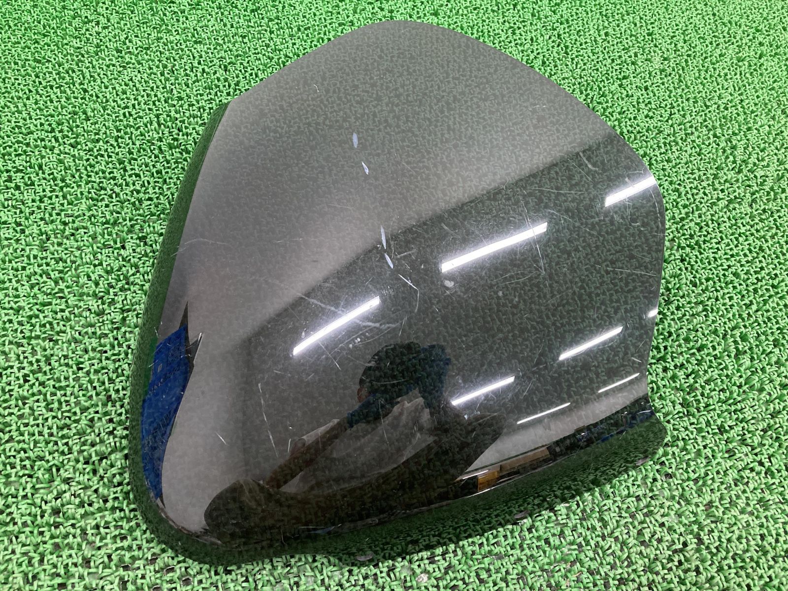 スカイウェイブ スクリーン 社外 中古 バイク 部品 CJ44A CJ45A CJ46A ウインドシールド スモーク ショート