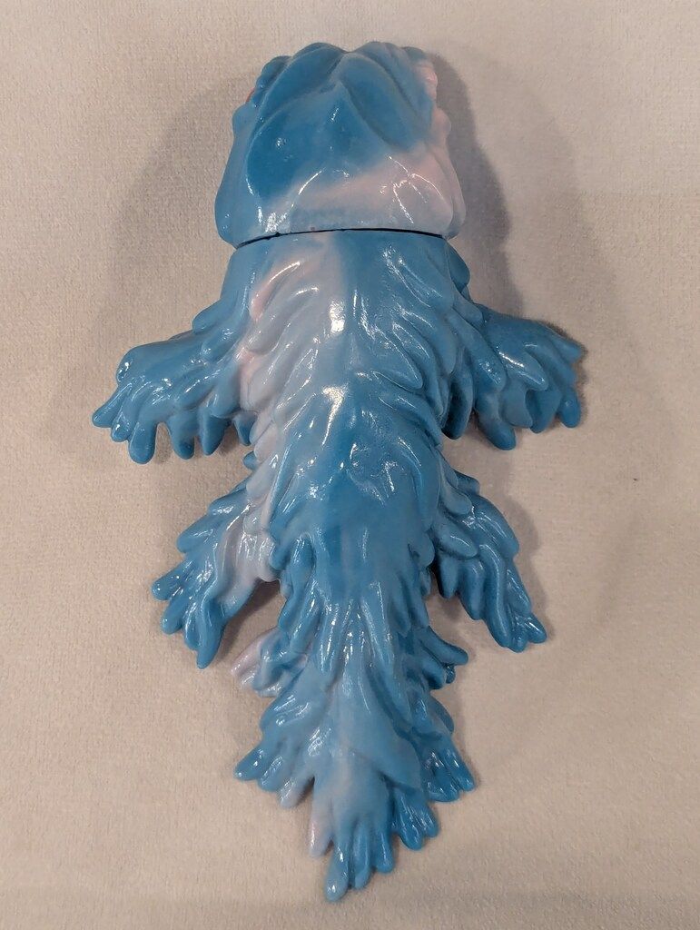 マルサン　ヘドラ　水中期 マルサン 世紀の大怪獣 ヘドラ 水中期 水色ピンクマーブル成型