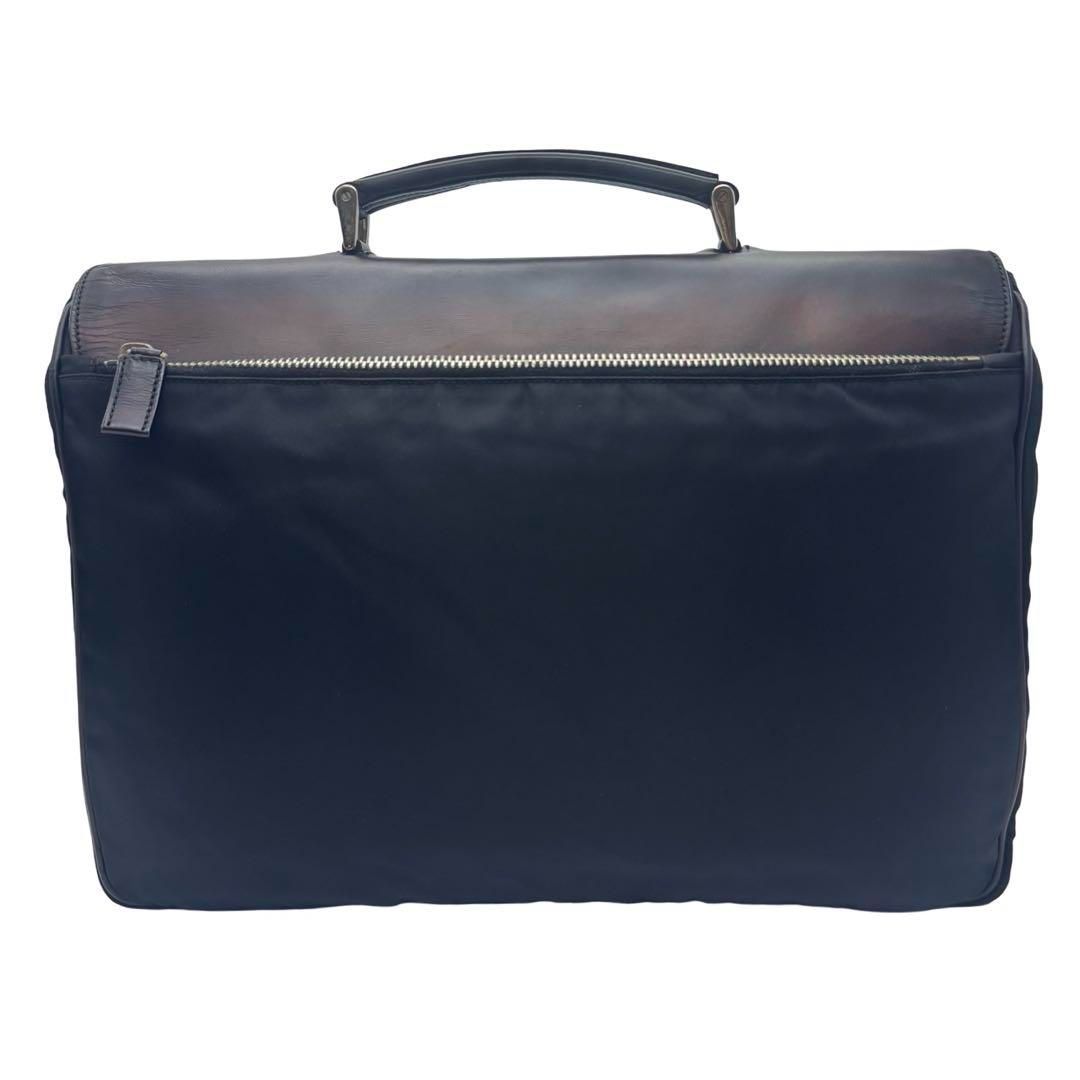 PRADA プラダ テスートナイロン×レザー ビジネスバッグ 書類かばん