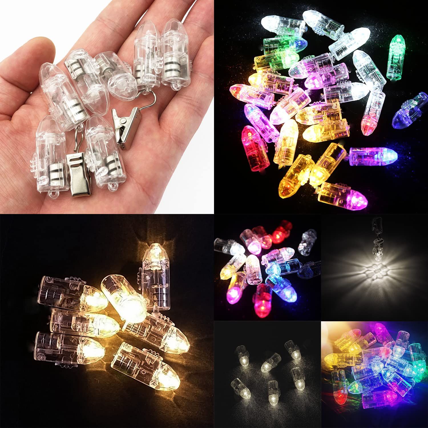 新品 DOKeep 10個セット ロープ LED ライト プラスチック 祭り 豆電球 転倒防止 パーティー・テント・庭などに最適 電池付属 (電球色)  - メルカリ