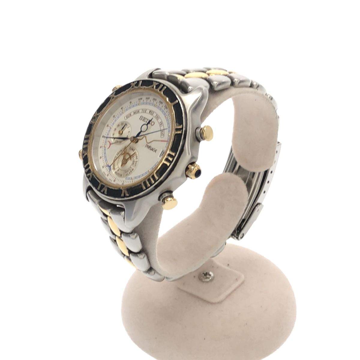 腕時計 稼働 セイコー SEIKO 6M13-7000 プレサージュ パーペチュアル