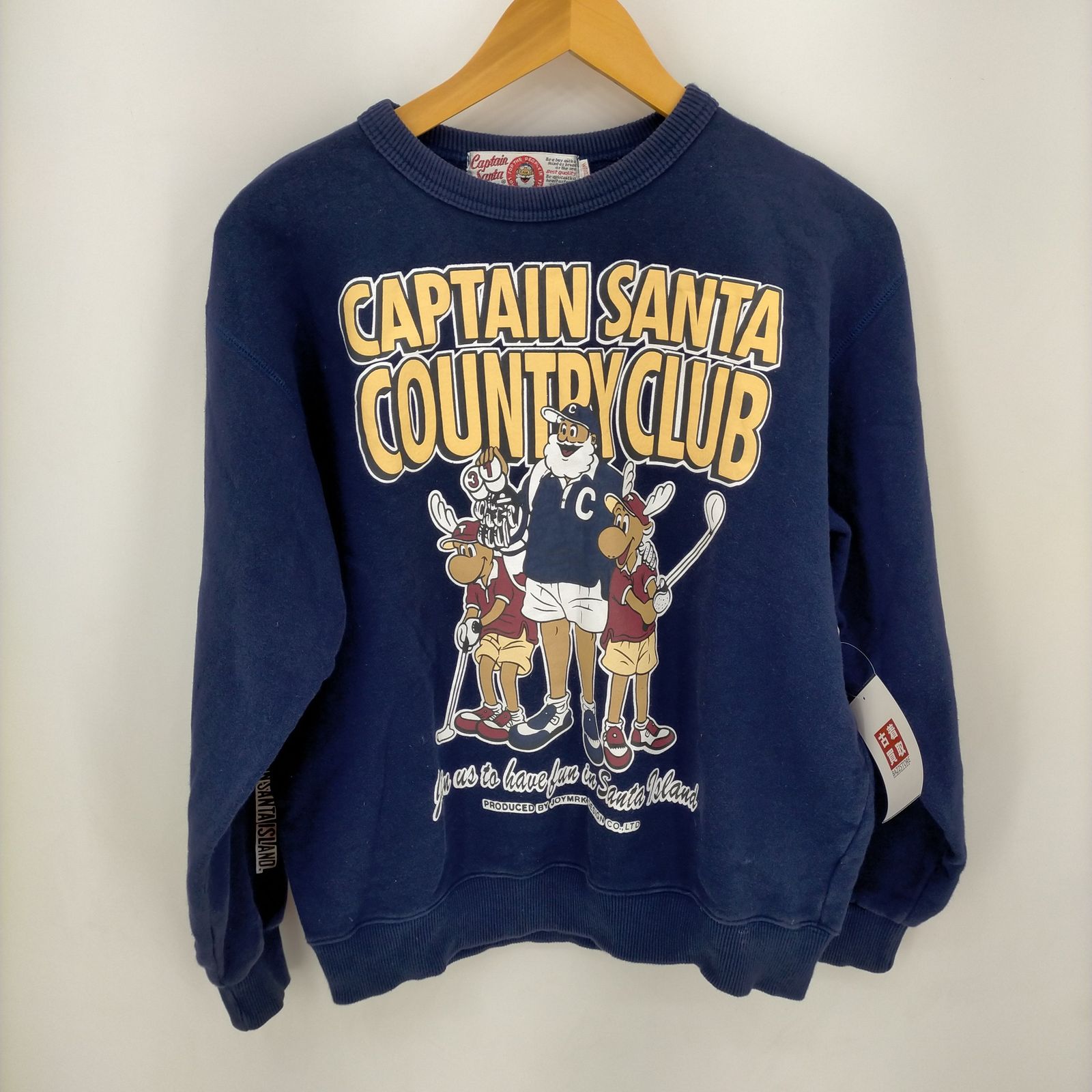 キャプテンサンタ CAPTAIN SANTA 80-90s 両面袖ラバープリント