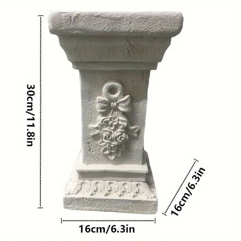 カラム インテリア ローマ風 柱 置物 ガーデン オブジェ 庭 玄関 壺