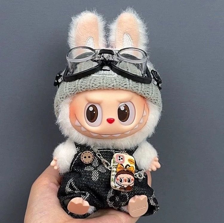 宇宙服　labubuラブブぬいぐるみ服17cm着せ替え着ぐるみ 新品2点セット labubuラブブぬいぐるみ服17cm着せ替え着ぐるみの