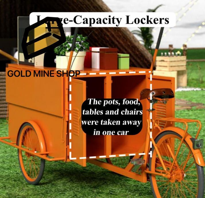 大型三輪車販売カート