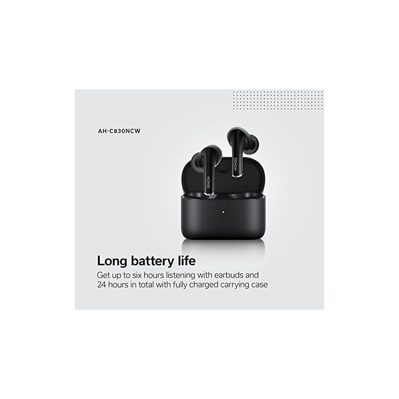 デノン Denon AHC830NCW ノイズキャンセル機能対応 完全ワイヤレス・インイヤーヘッドホン ホワイト AHC830NCWWTEM デノン Denon AHC830NCW ノイズキャンセル機能対応 完全ワイヤレス