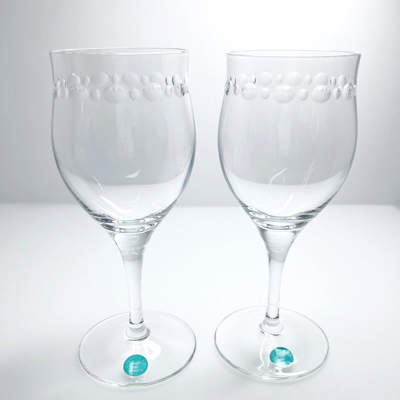 Tiffany &amp; Co. - 【箱付】TIFFANY＆Co. ティファニー スウィングペアグラス クリア ガラス ブランド 食器 お祝い プレゼント インテリア 飾り 置物 お揃い タンブラー【中古】松前R56号店 Tiffany & Co. - 【箱付】TIFFANY＆Co. ティファニー スウィング