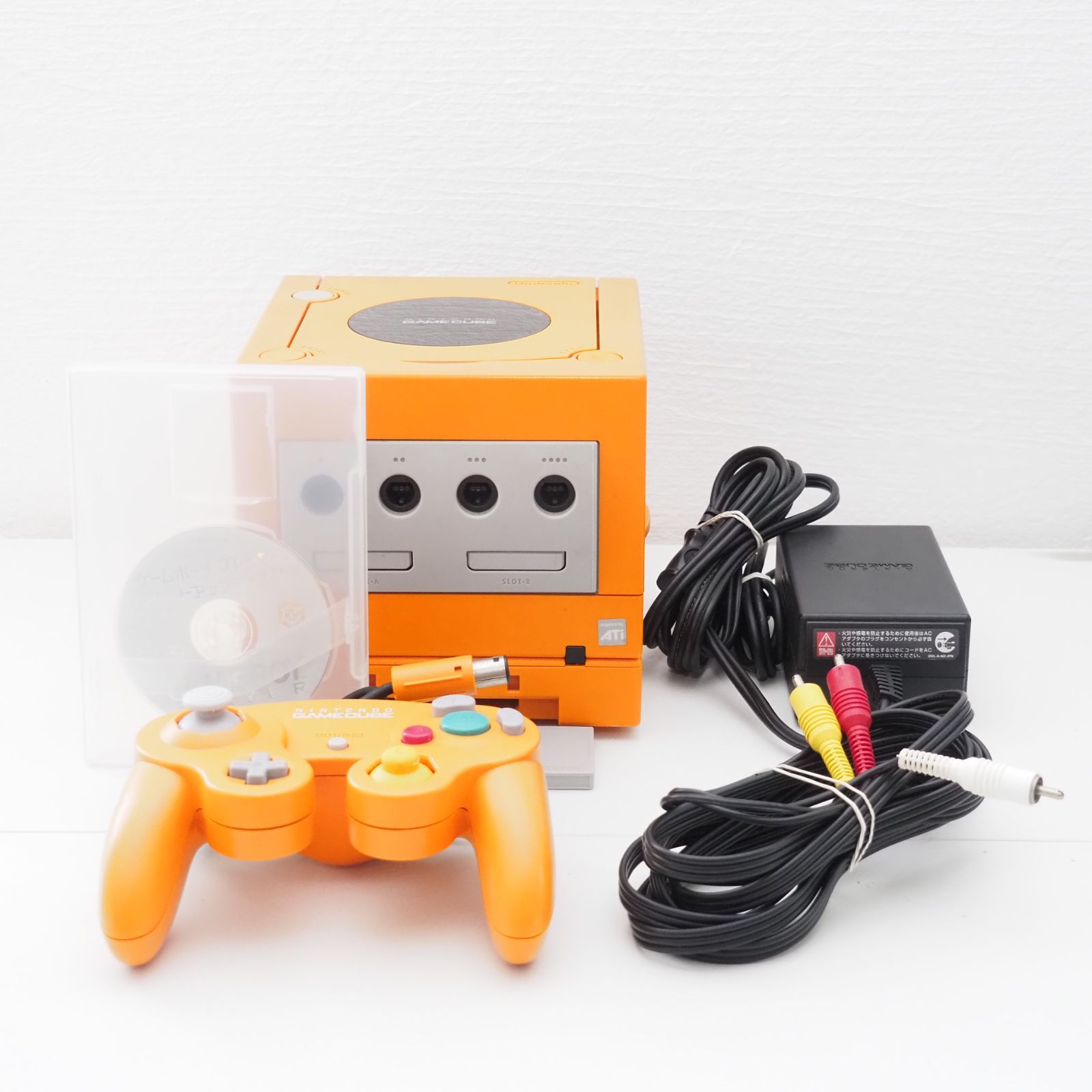 ゲームキューブ ゲームボーイプレーヤー エンジョイパック すぐ遊べるセット オレンジ 任天堂