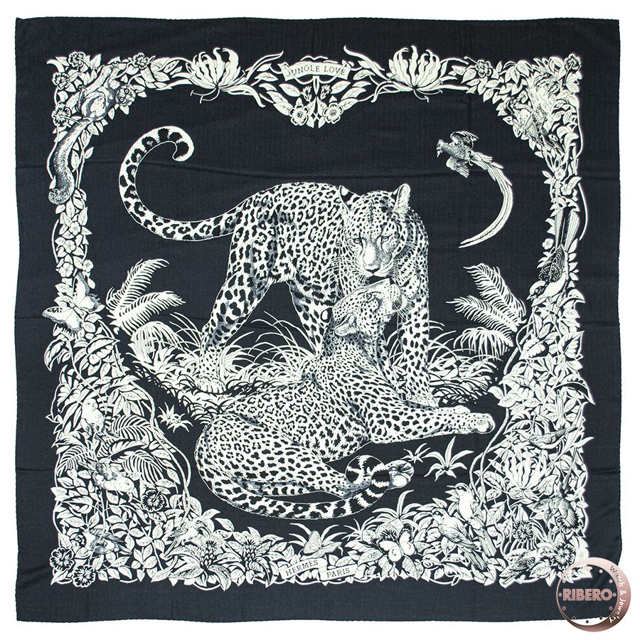 希少！早い者勝ち！】HERMES カレジェアン ジャングルラブ グレー系