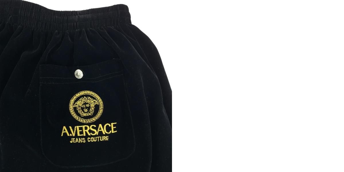 VERSACE ヴェルサーチ ヴィンテージ メデューサ ロゴ サイズL