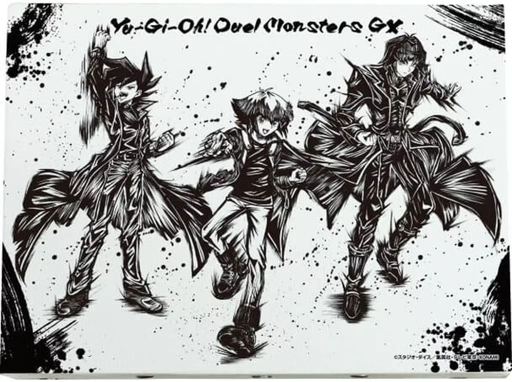 中古】キャンバスボード・キャンバスアート 03.遊城十代＆万丈目準