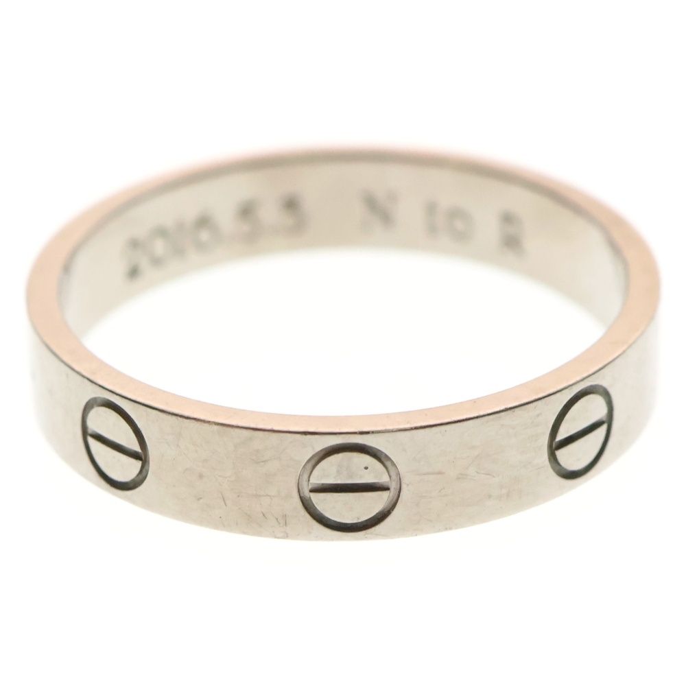 Cartier (カルティエ) MINI LOVERING ミニラブリング 指輪 Au750