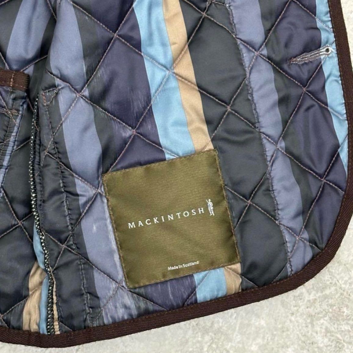 コラボ キルティングコート