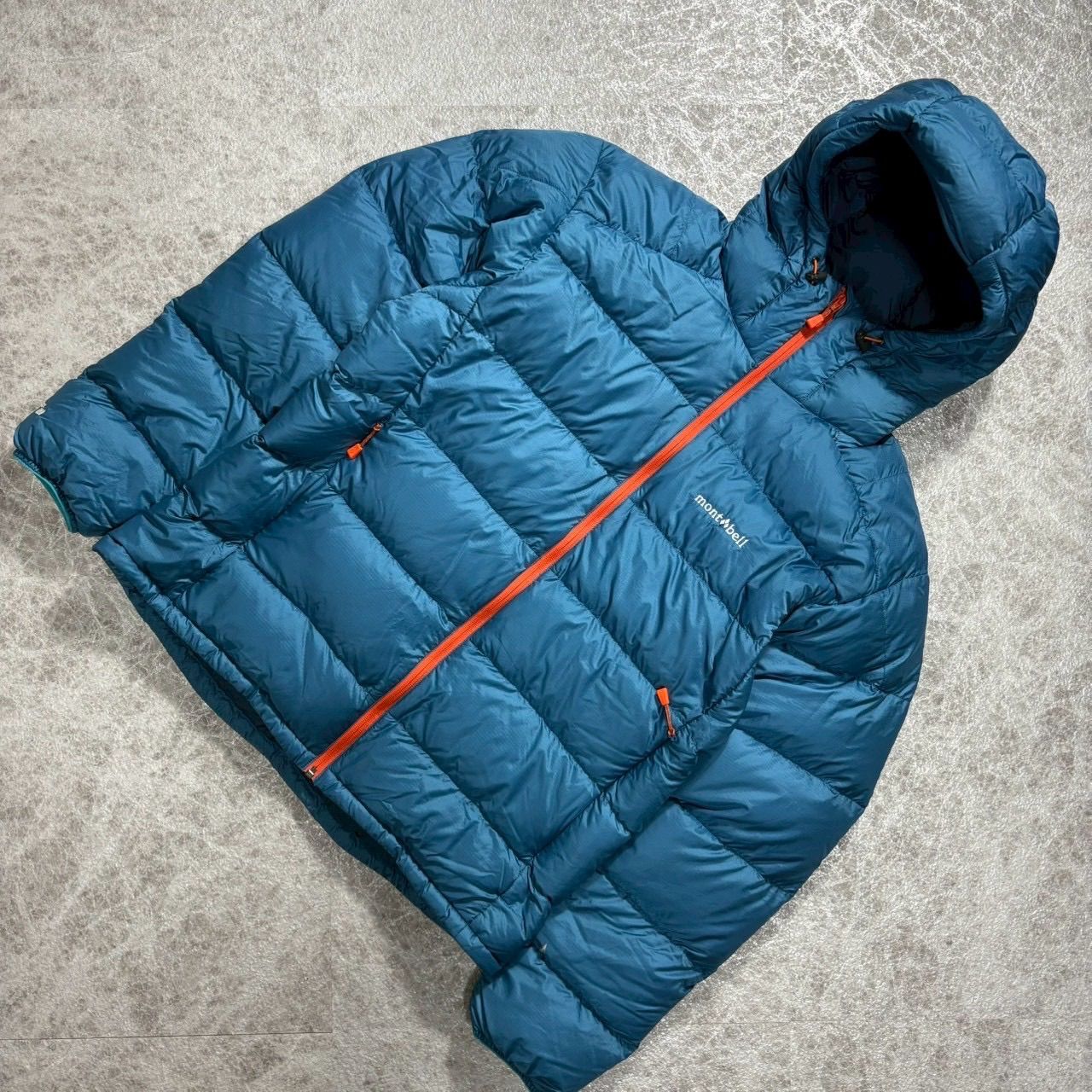 mont-bell ライトアルパインダウンパーカ EX800 ブルー XL ダウン