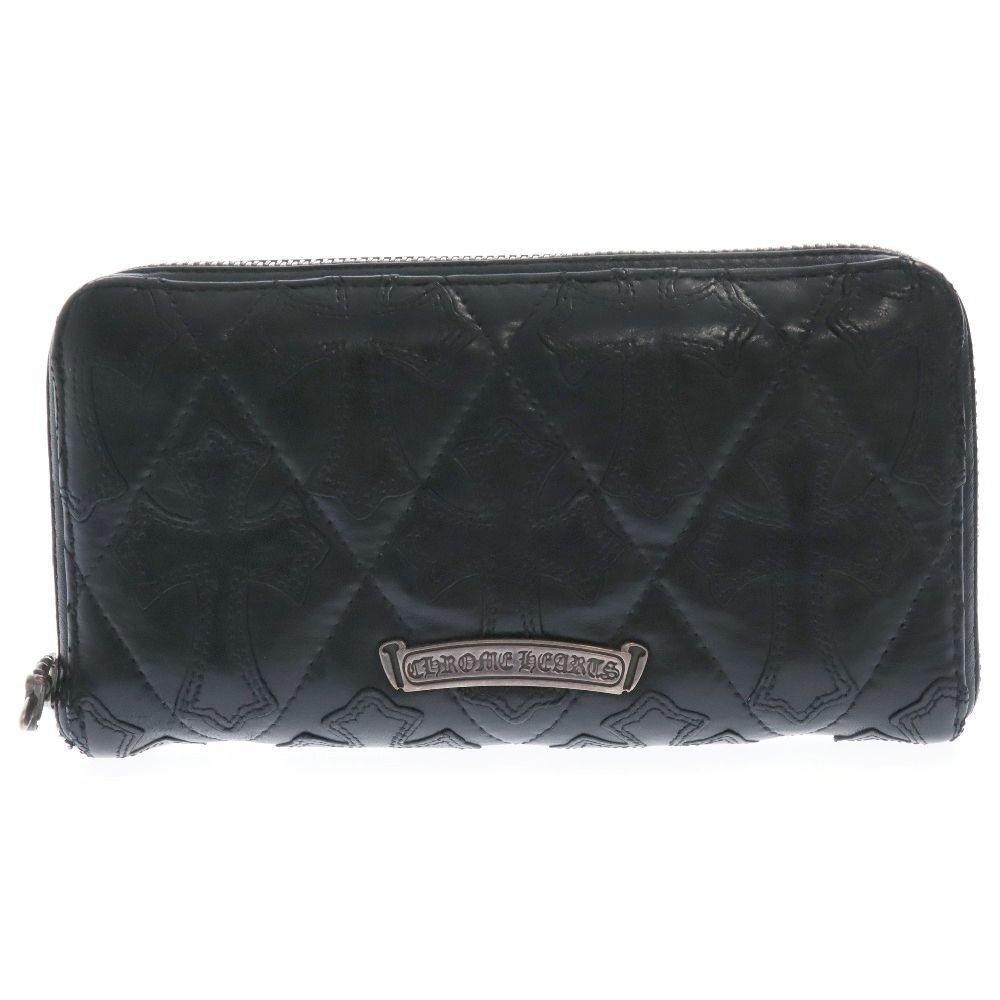 クロムハーツ ラウンドジップ 長財布 クロムハーツ ラウンドファスナー