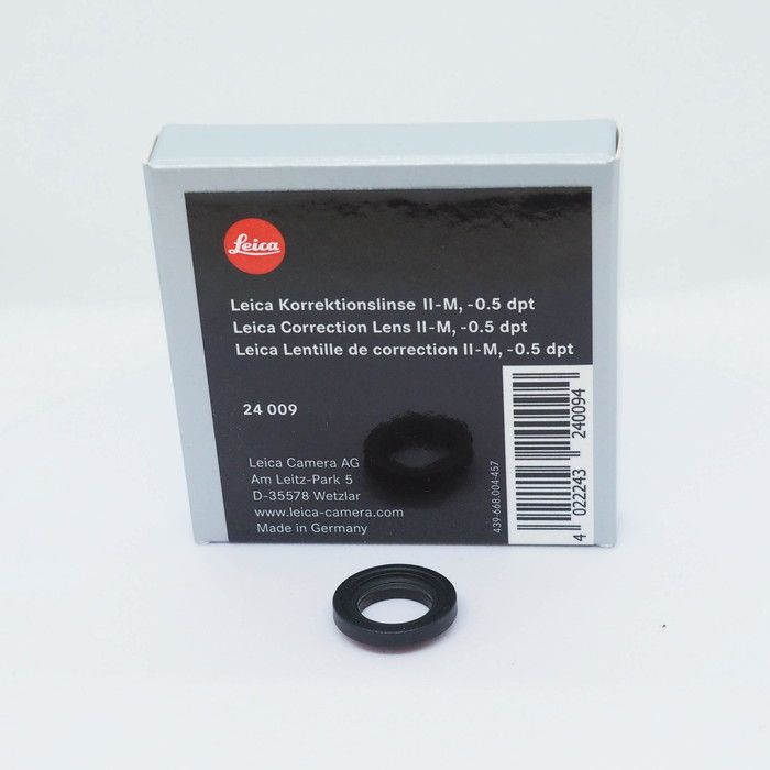 中古】(ライカ) Leica 24009 視度補正レンズ M(2) -0.5 DPT - メルカリ