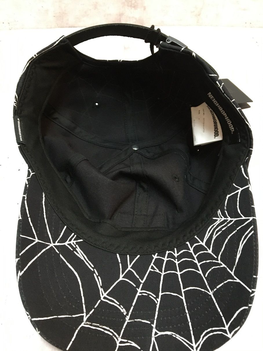 再再販 NEIGHBORHOOD SPIDERWEB DAD CAP 23ss ネイバーフッド ダッド