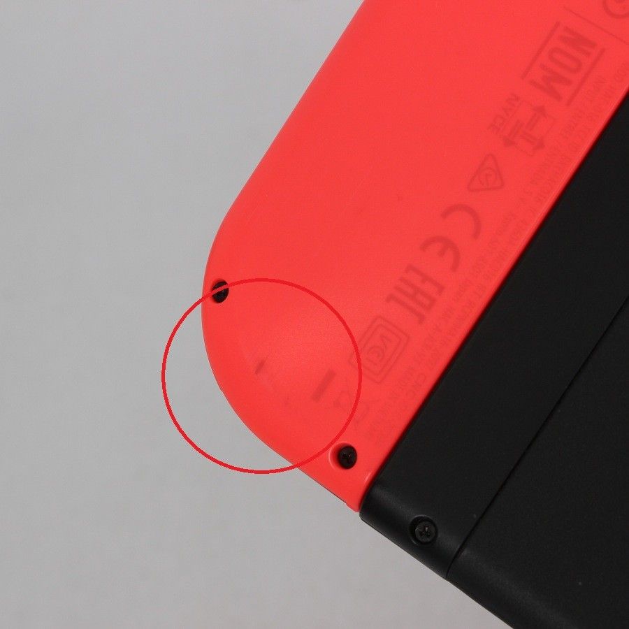 美品】Nintendo Switch HAD-S-KABAA バッテリー強化版 ネオン