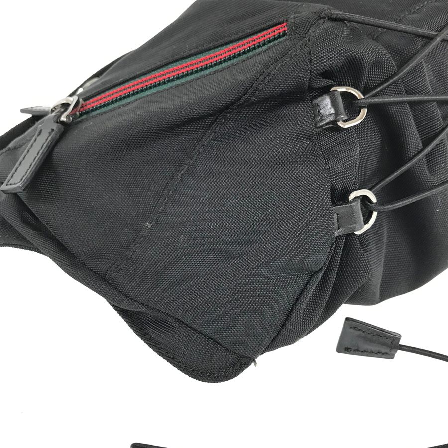 グッチ GUCCI シェリーライン 122350 ブラック キャンバス