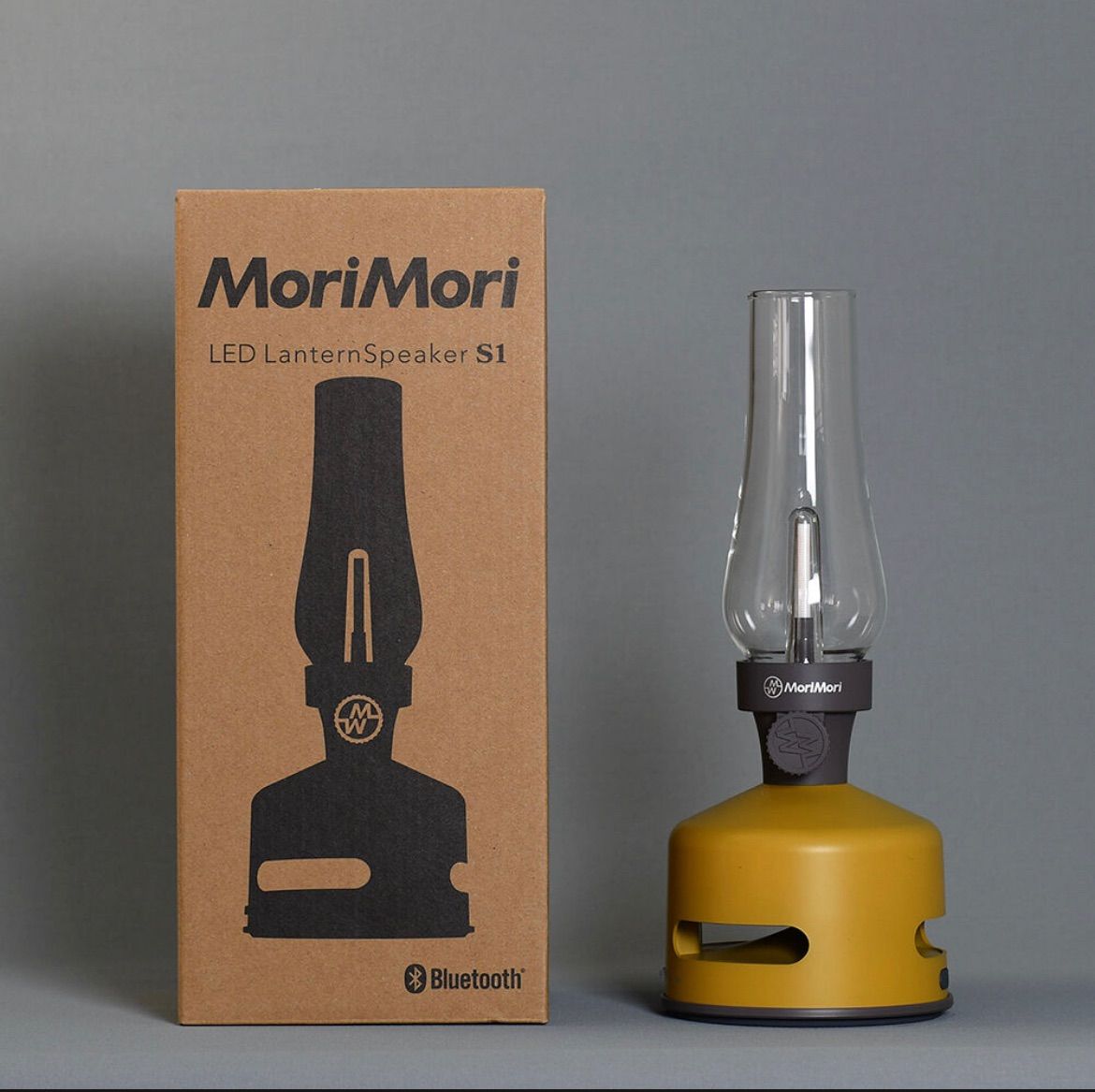 MoriMori LED ランタンスピーカー（イエロー色） 【公式通販】