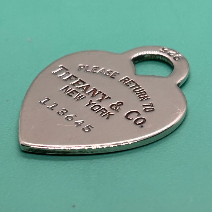 Tiffany&Co. ティファニー ハートタグ キーリング SV925 シルバー 刻印