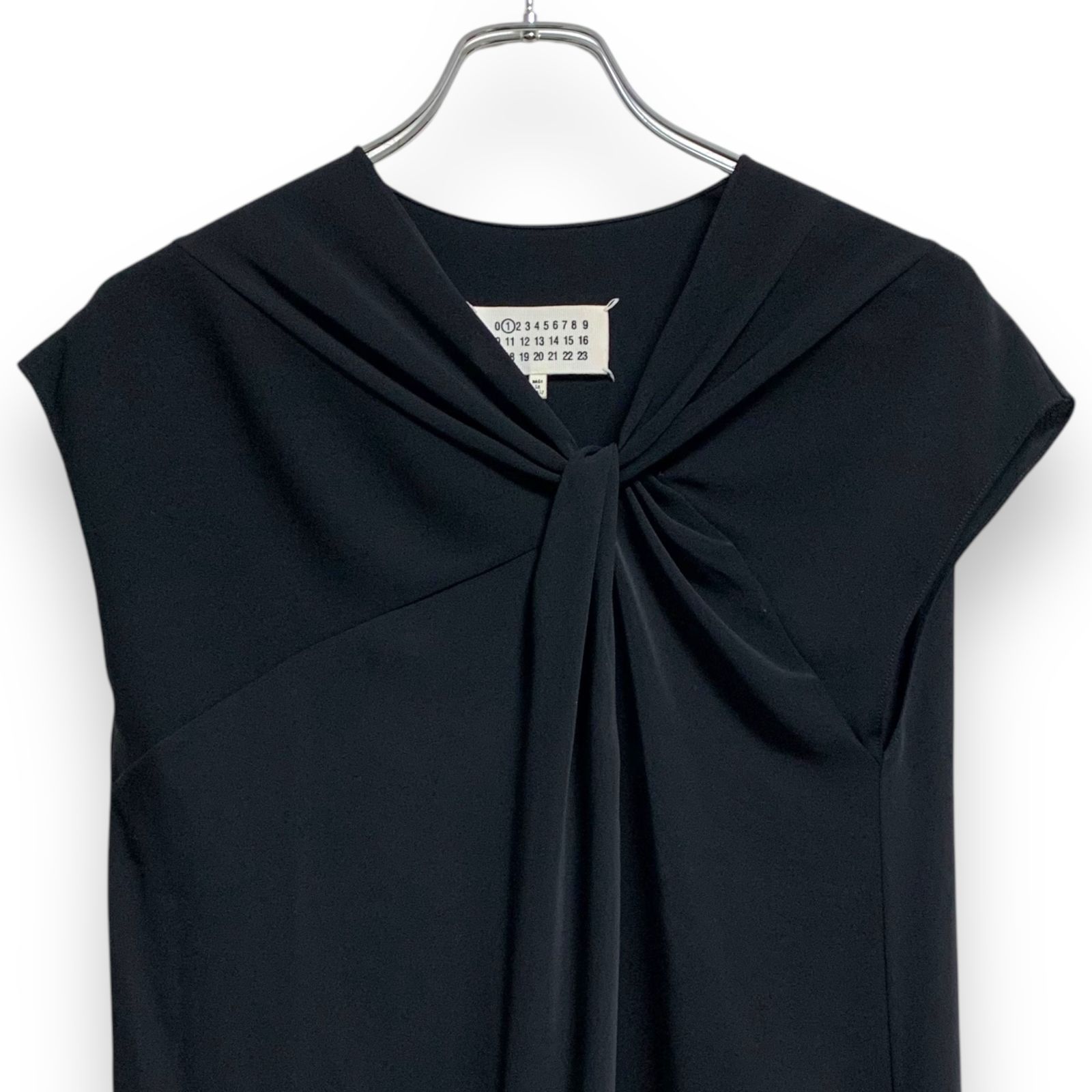 Maison Margiela メゾンマルジェラ ブラック ワンピース ノースリーブ