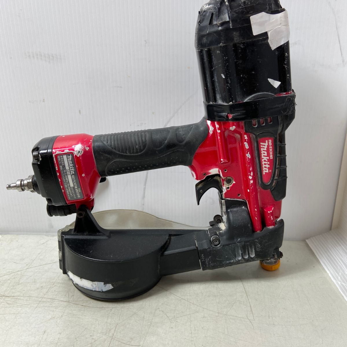 昇るような ΦΦMAKITA マキタ エアツール エア釘打ち 高圧 AR410HR レッド