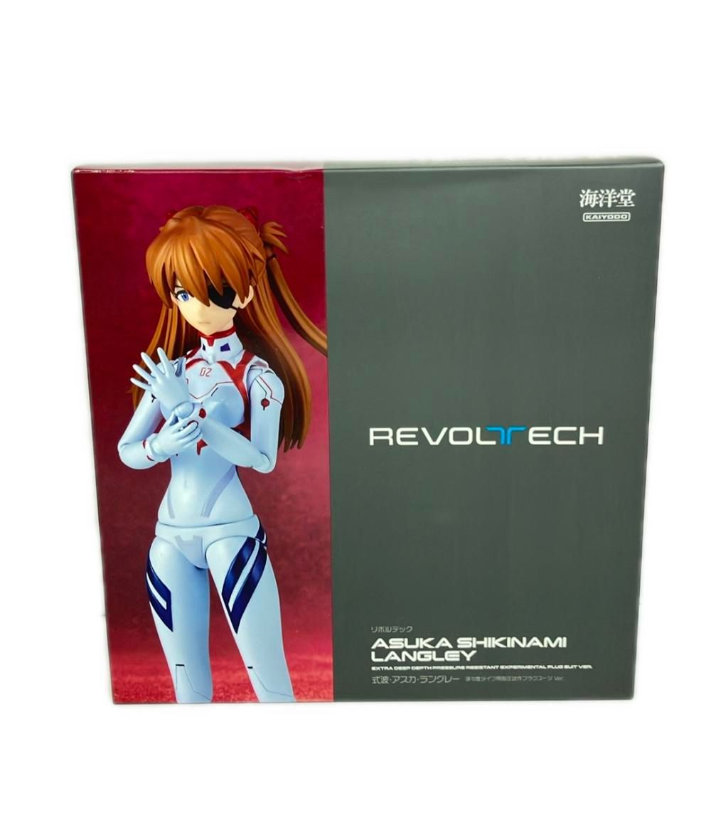 新世紀エヴァンゲリオン REVOLTECH フィギュア 式波･アスカ･ラングレー 深々度ダイブ用耐圧試作プラグスーツ Ver. 海洋堂 リボルテック シン・エヴァンゲリオン劇場版 式波・アスカ