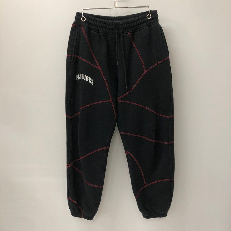 PLEASURES プレジャーズ DESTROYER PANTS 8314-343-0910 デストロイヤーパンツ ボトムス スウェットパンツ 153-241221-kk-42-tei