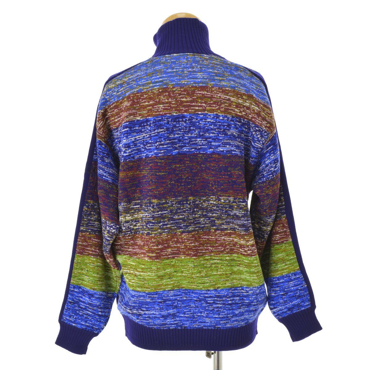 KENZO】GOLF 日本製 OLD ハーフジップ長袖ニットセーター - メルカリ