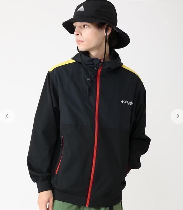 新品 コロンビアPFG x 伊藤巧 フーディーJKT 黒 ブラック 釣り バス