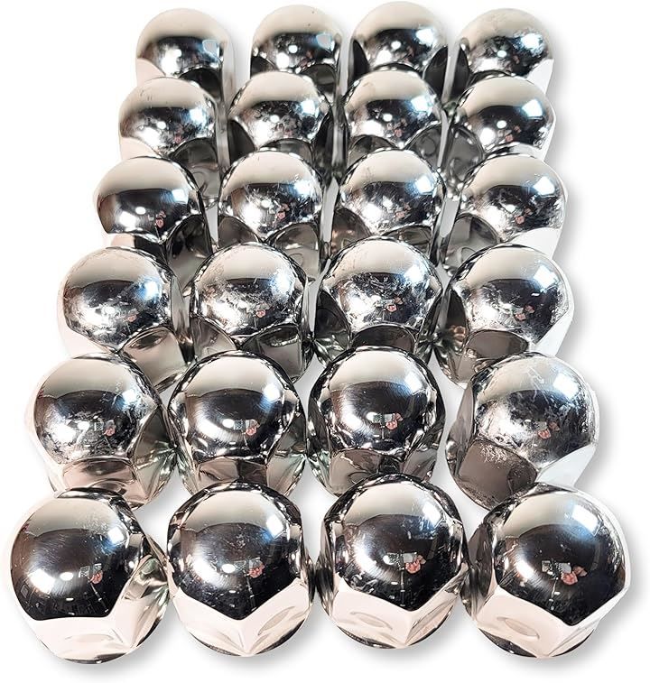 udクオン純正メッキミラーカバー 長方形 丸型ボルト固定 ボルトカバー 車