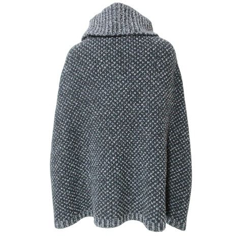 関税込◆Dolce＆Gabbana◆DGロゴ ウールタートルネック ポンチョ 関税込◇Dolce＆Gabbana◇DGロゴ ウールタートルネック ポンチョ
