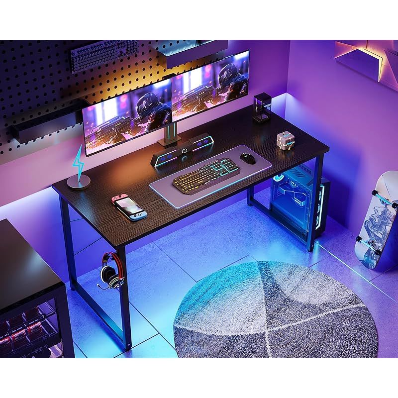 1品限り❤️パソコンデスク引き出し付き 幅120cmゲーミングデスク左右入れ替え可 Amazon | ODK ゲーミングデスク パソコンデスク 引き出し付き 幅