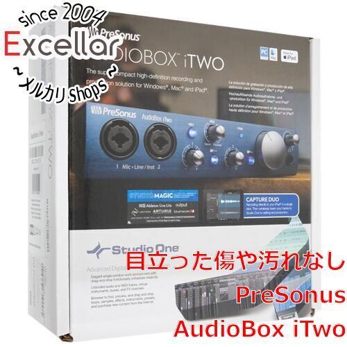 bn:5] PreSonus オーディオインターフェイス AudioBox iTwo 欠品あり 訳あり 未使用 - メルカリ