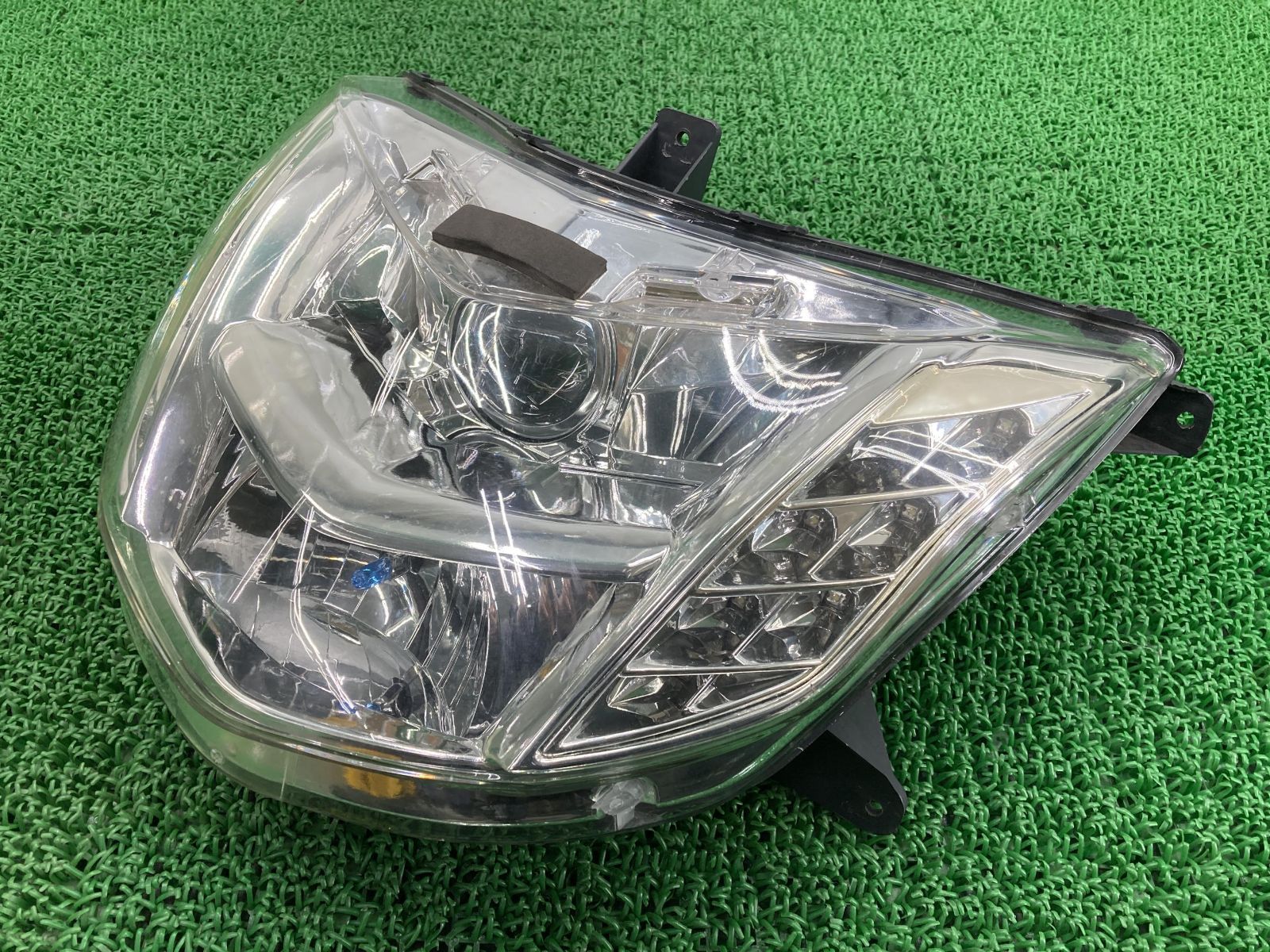 マグザム ヘッドライト 社外 中古 バイク 部品 SG17J SG21J