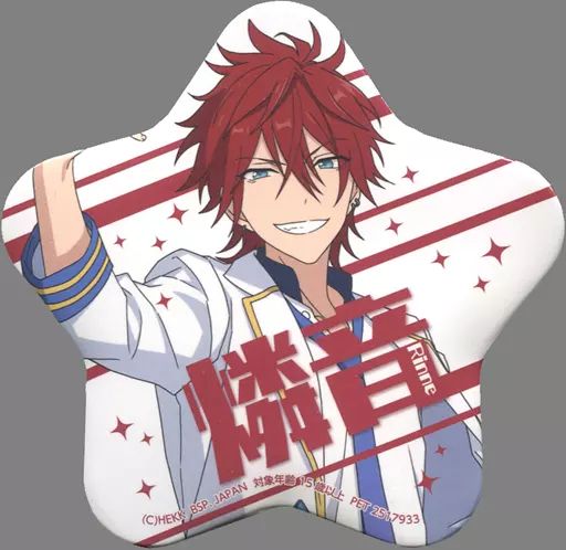 中古】バッジ・ピンズ 天城燐音 星型ビッグ缶バッジvol.2 「あんさん